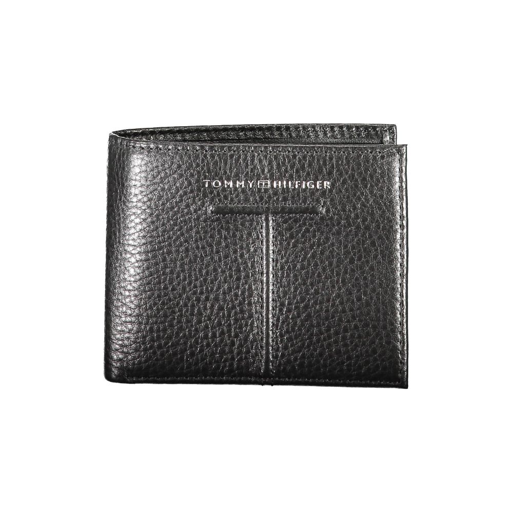 Black Leather Wallet - ventzia