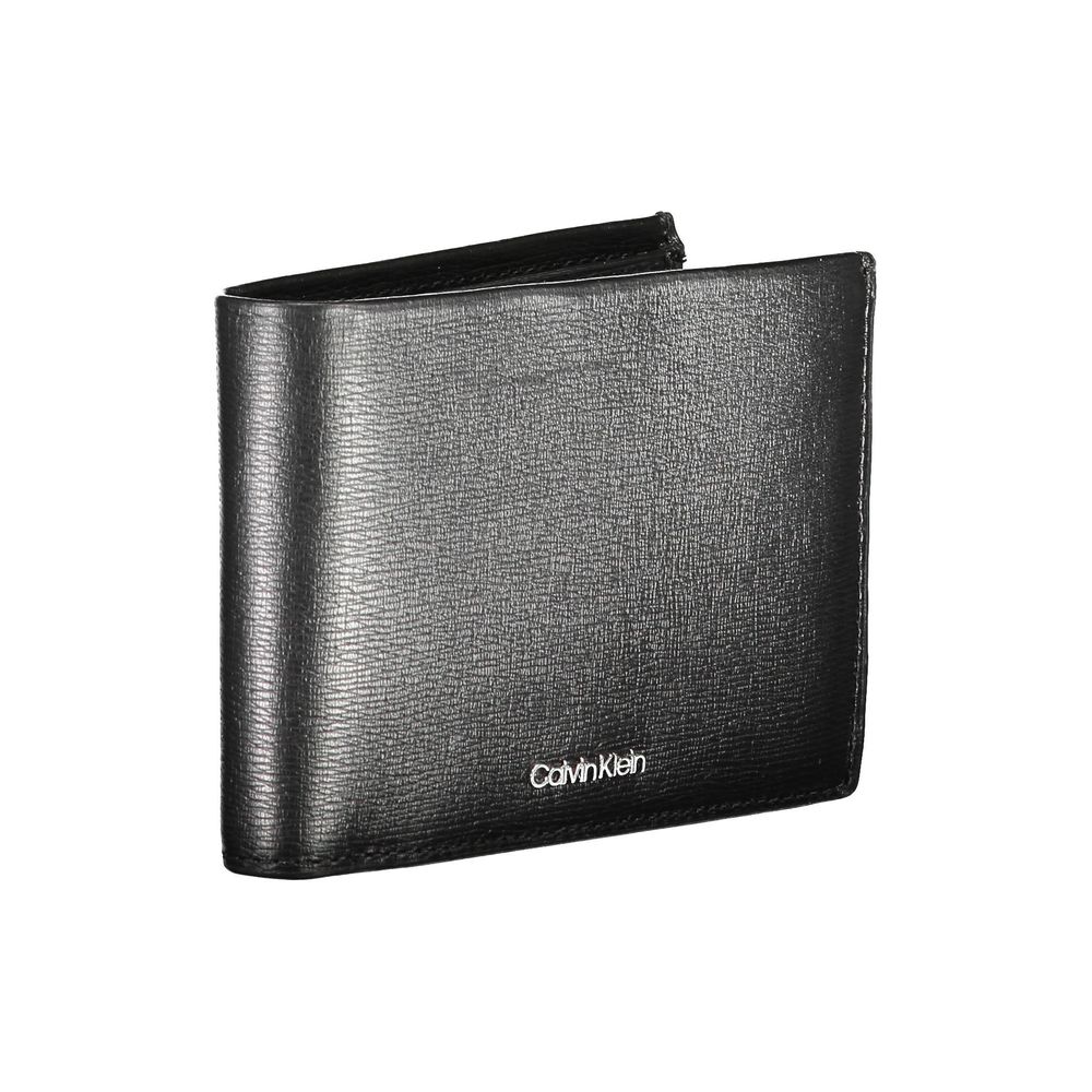 Black Leather Wallet - ventzia