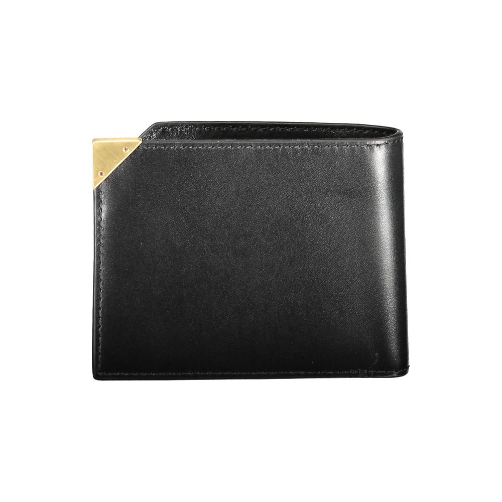 Black Leather Wallet - ventzia