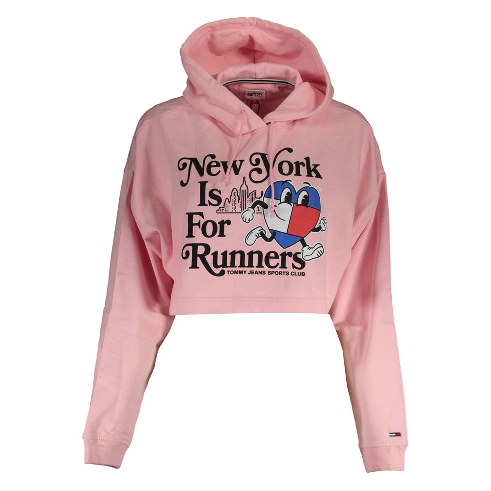 Pink Cotton Women Sweater - ventzia