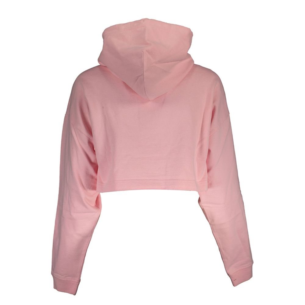 Pink Cotton Women Sweater - ventzia
