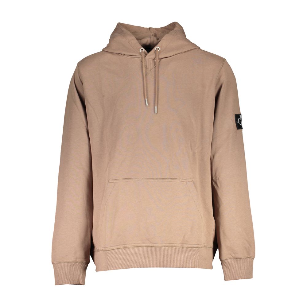 Brown Cotton Men Sweater - ventzia