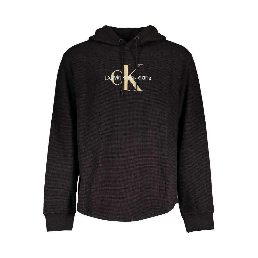 Black Cotton Men Sweater - ventzia