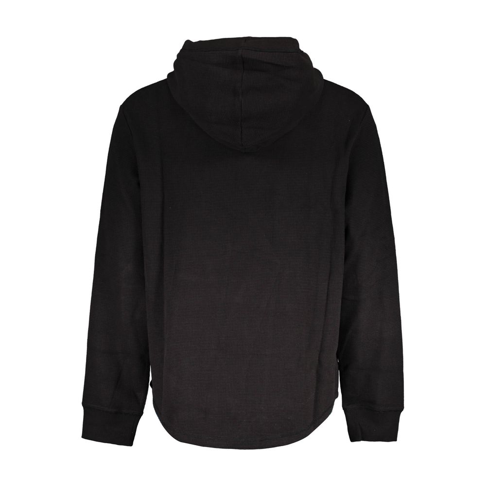 Black Cotton Men Sweater - ventzia