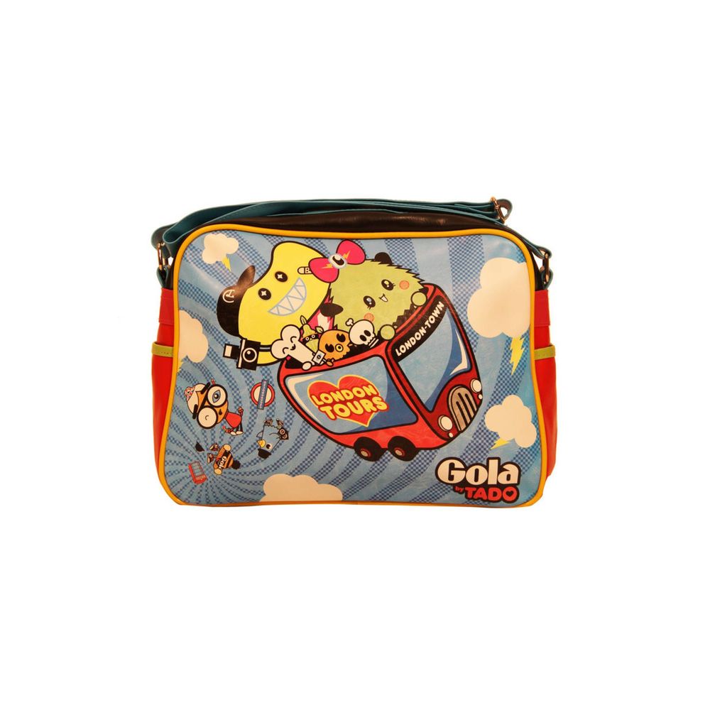 Blue Synthetic Handbag - ventzia