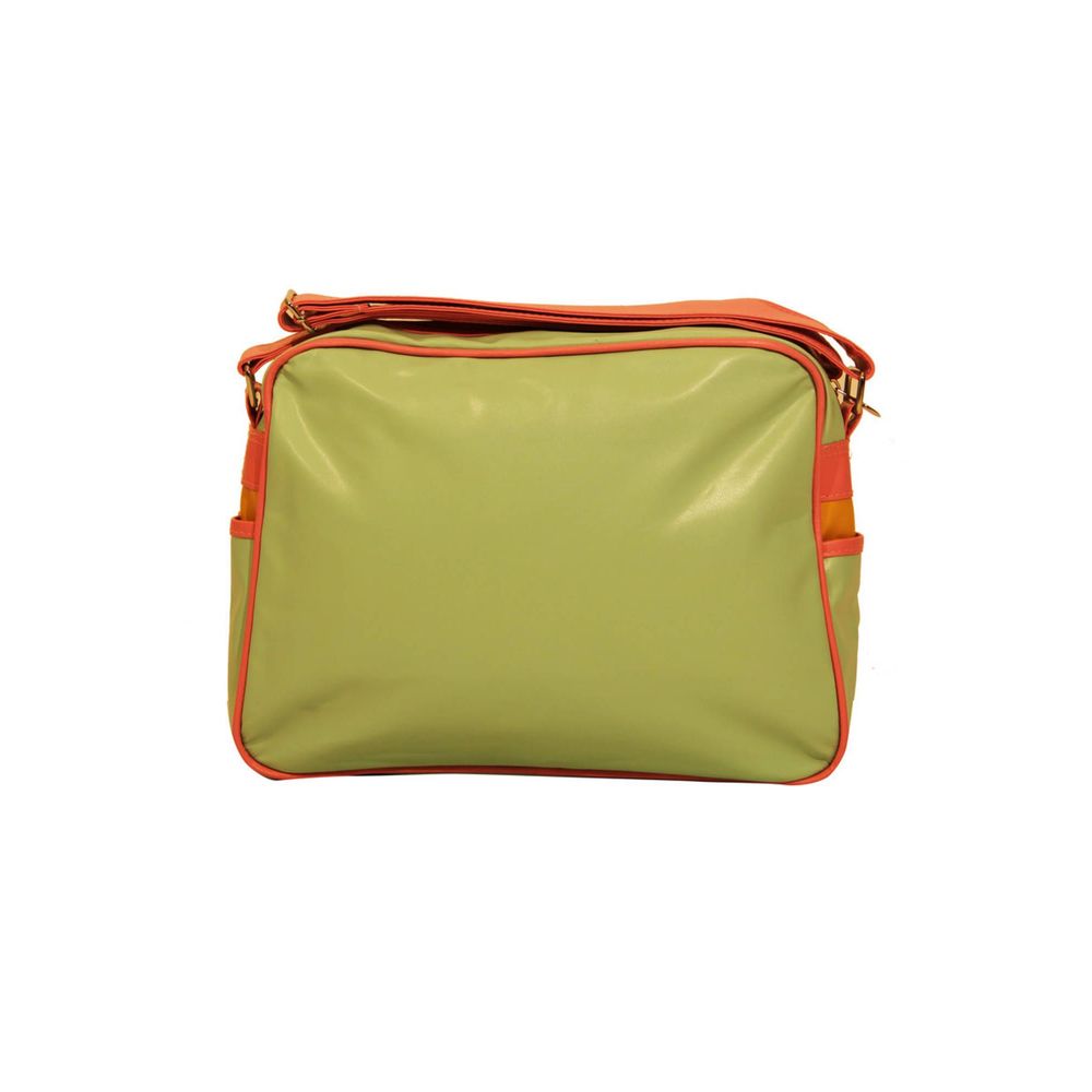 Green Synthetic Handbag - ventzia