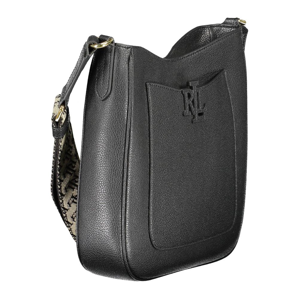 Black Leather Handbag - ventzia