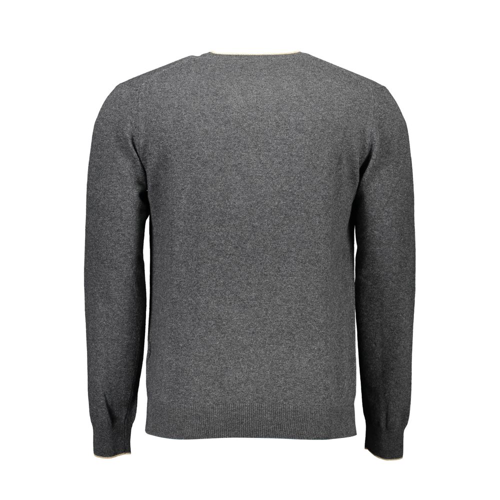 Gray Wool Sweater - ventzia
