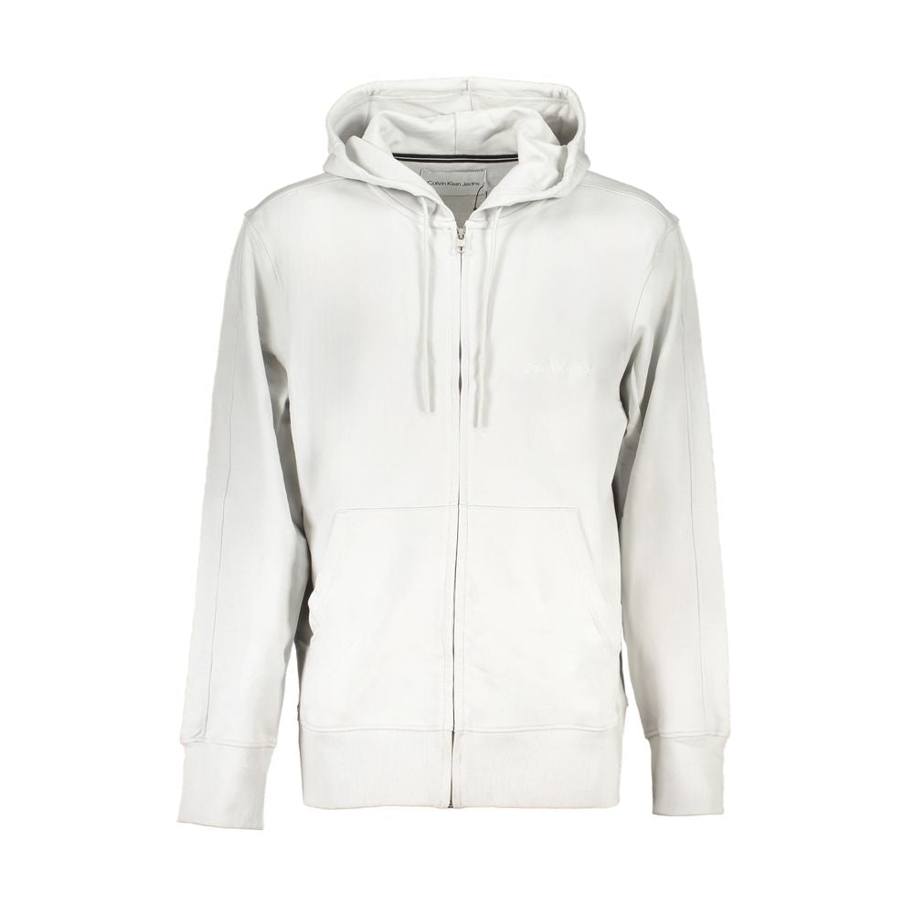 Gray Cotton Sweater - ventzia