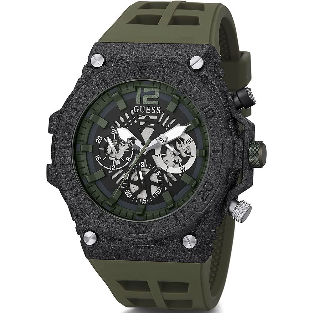 Green Synthetic Watch - ventzia