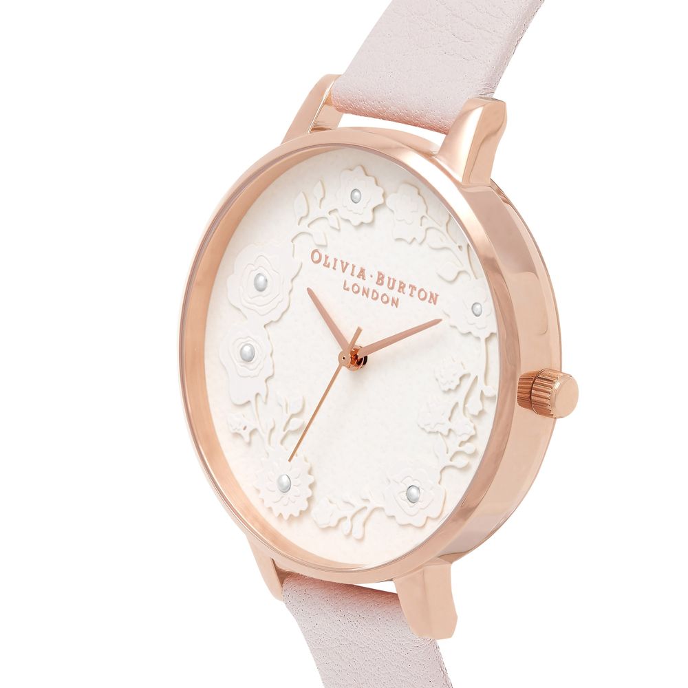 Multicolor Artificial Leather Dress Watch - ventzia
