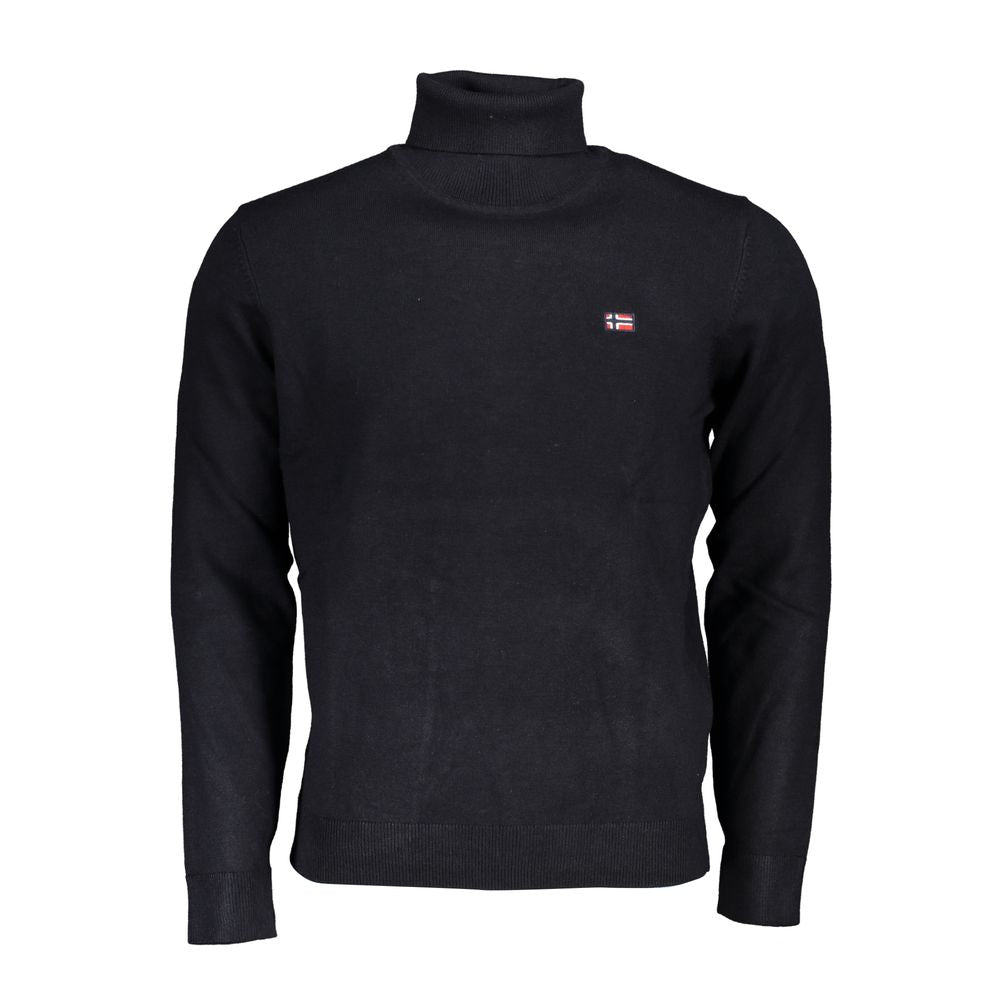 Blue Fabric Sweater - ventzia