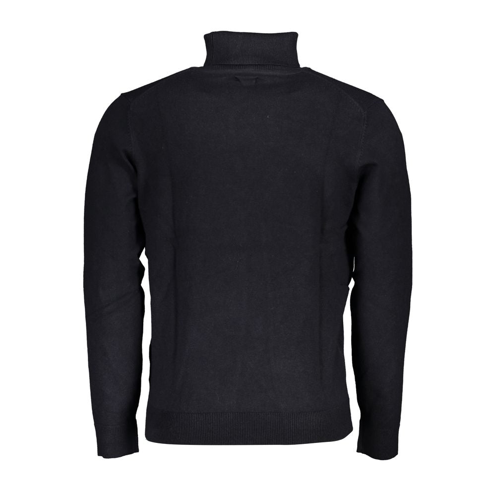 Blue Fabric Sweater - ventzia