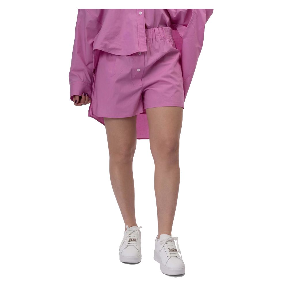 Pink Cotton Short - ventzia