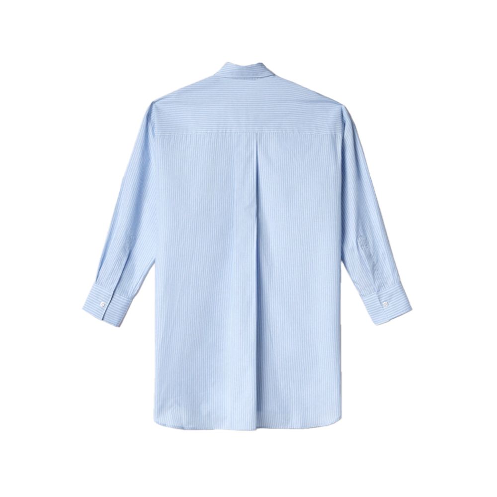 Blue Cotton Shirt - ventzia