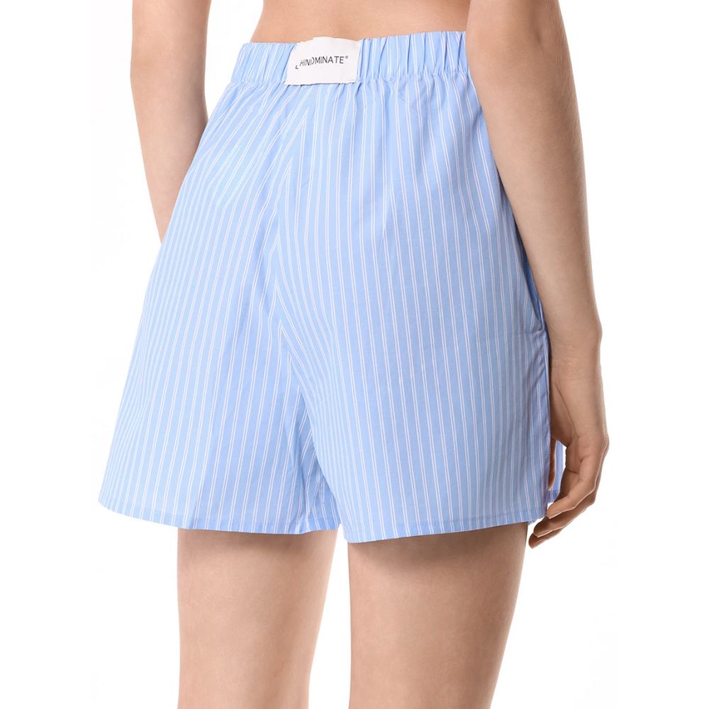 Blue Cotton Short - ventzia