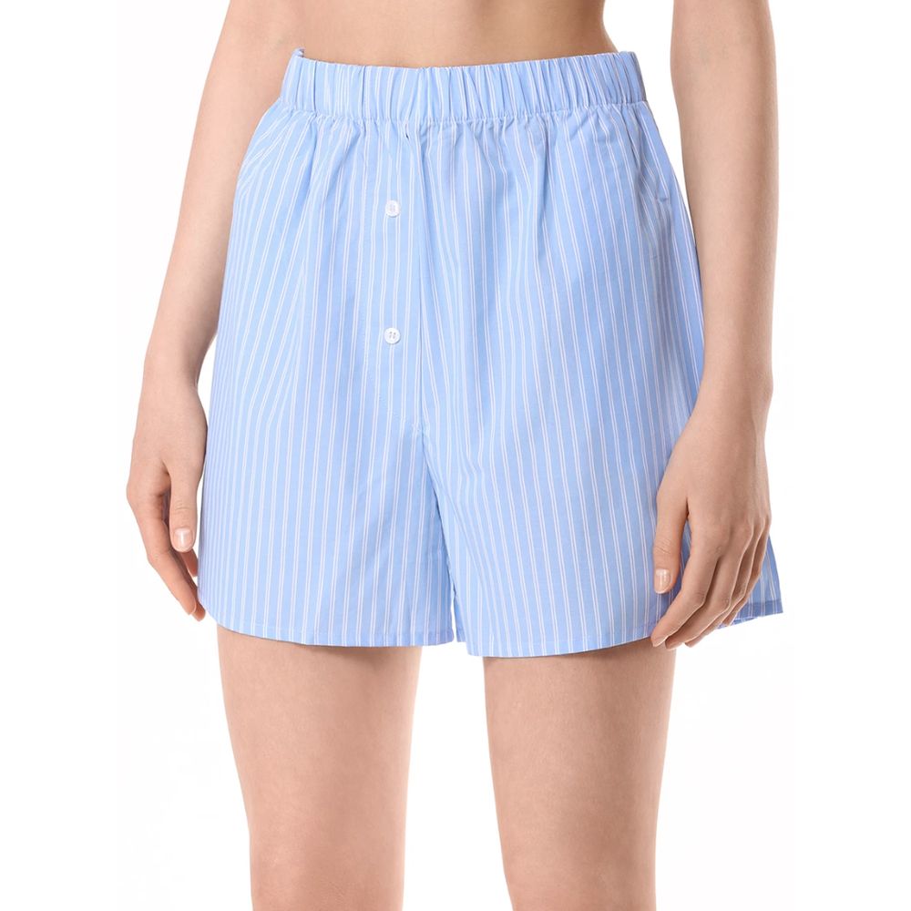 Blue Cotton Short - ventzia