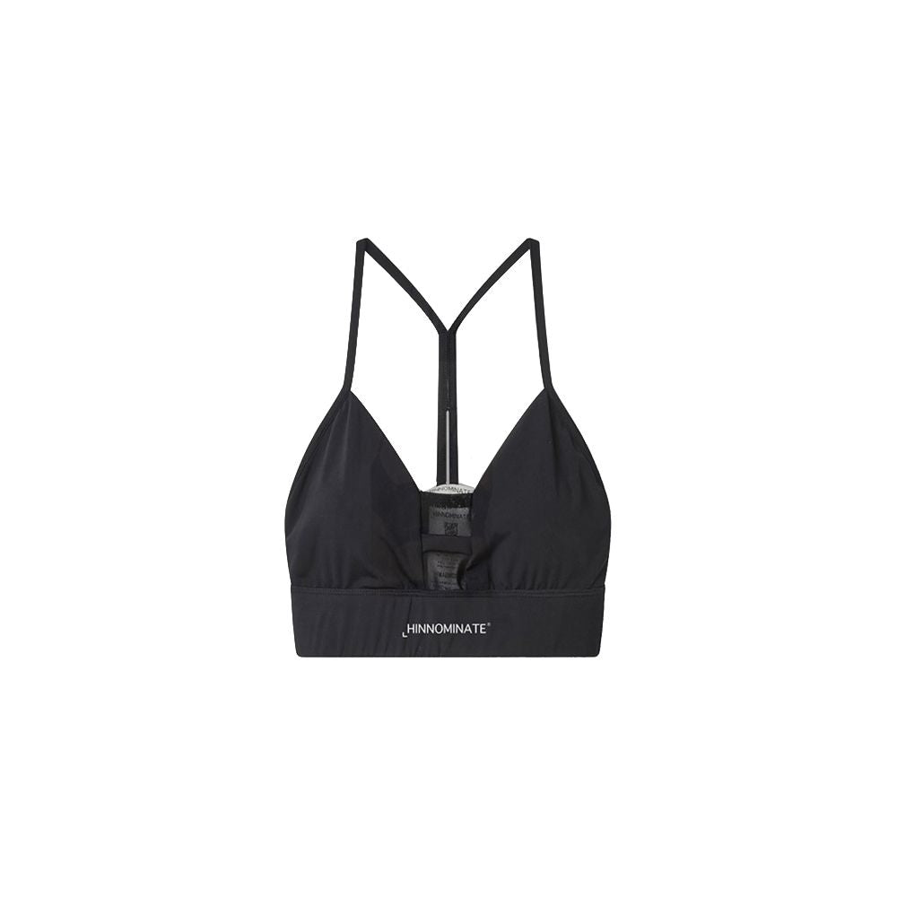 Black Nylon Tops & T-Shirt - ventzia