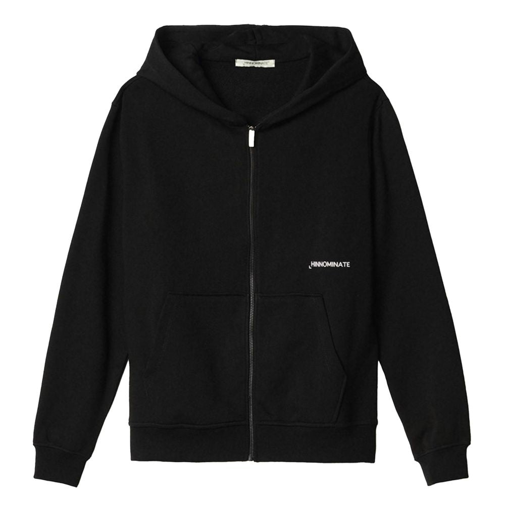 Black Cotton Sweater - ventzia