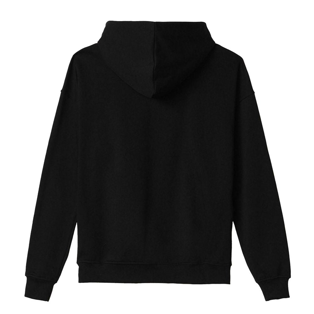 Black Cotton Sweater - ventzia