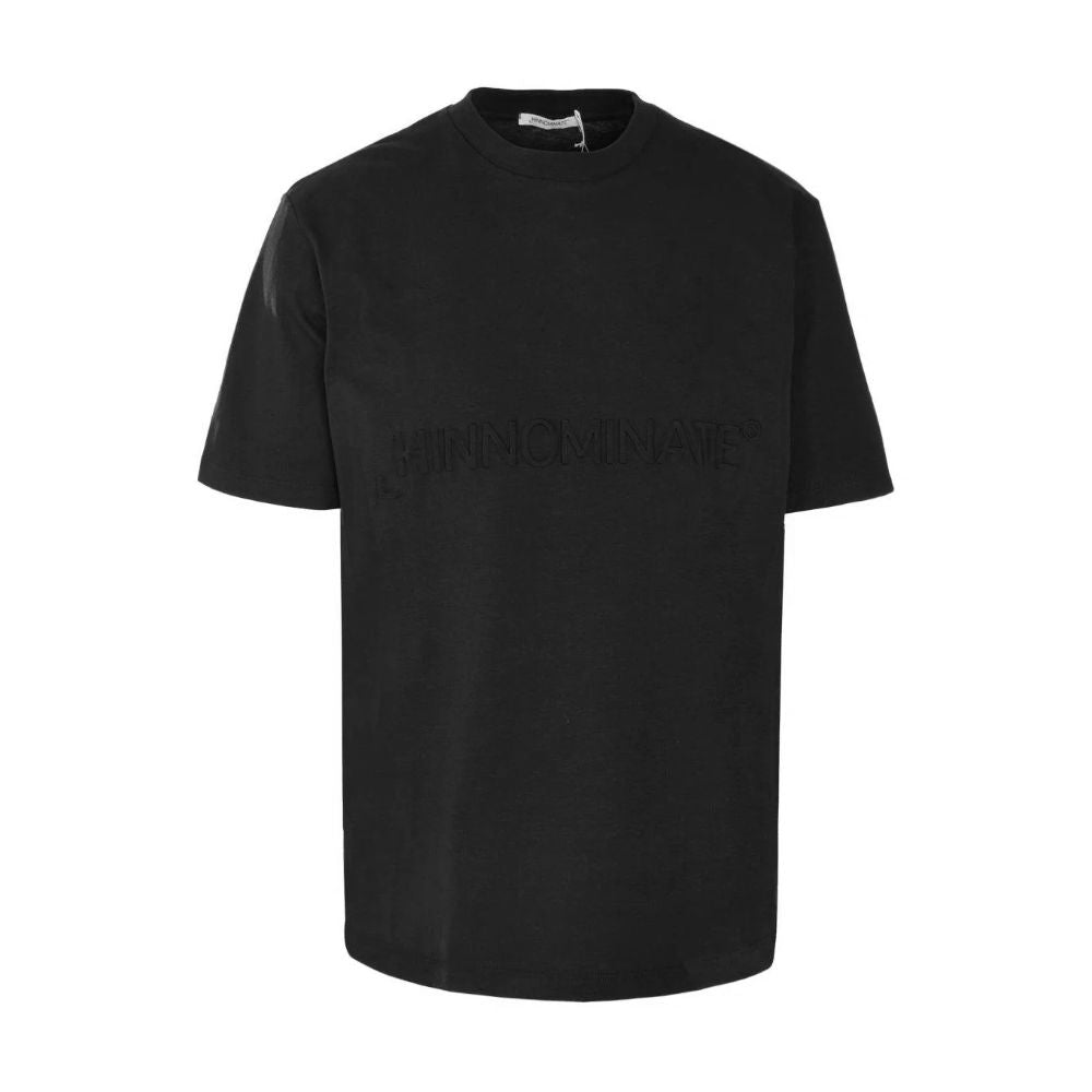 Black Cotton T-Shirt - ventzia