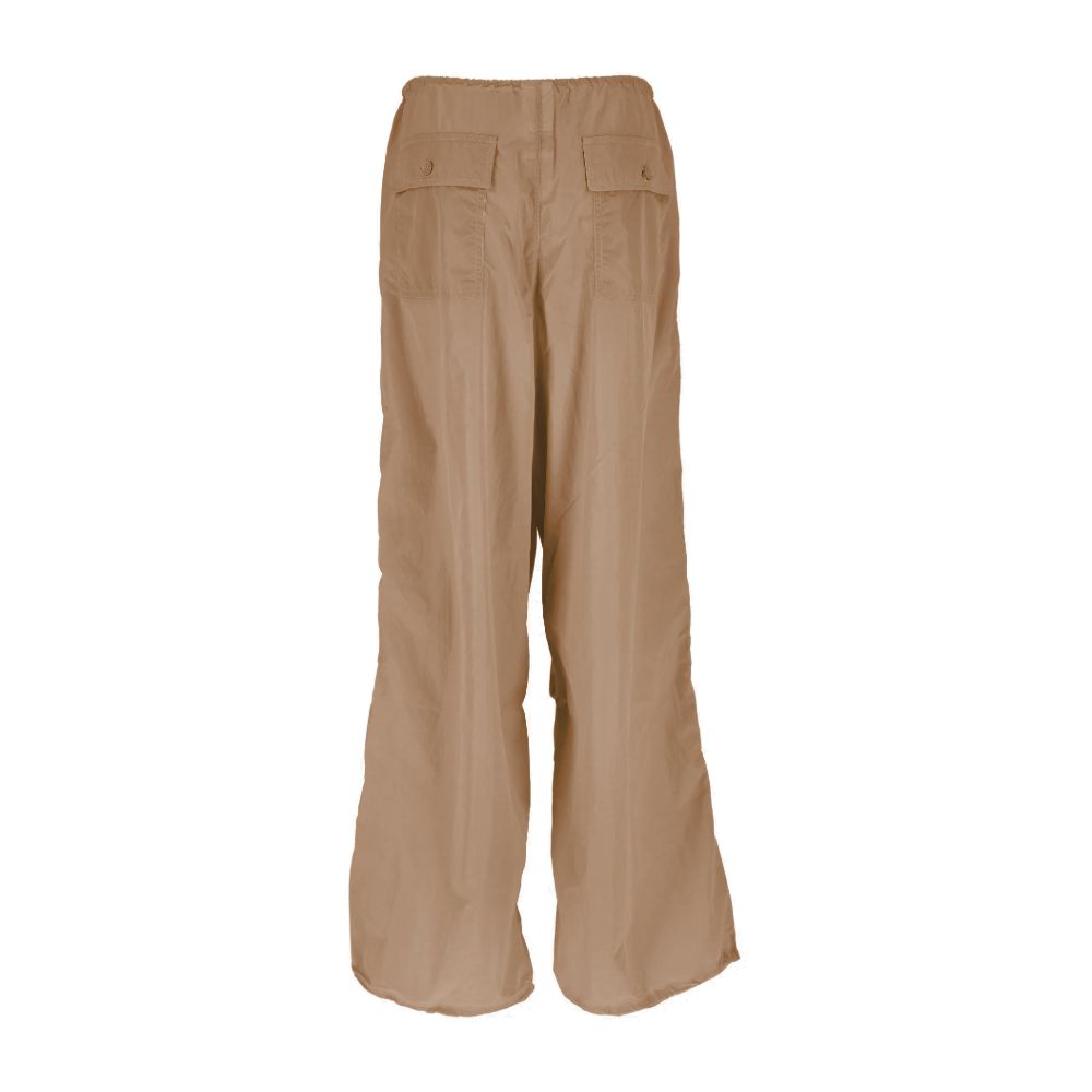 Brown Nylon Jeans & Pant - ventzia