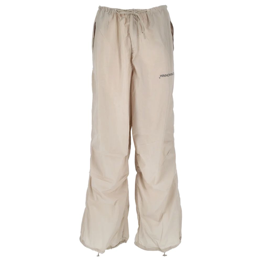 Beige Nylon Jeans & Pant - ventzia