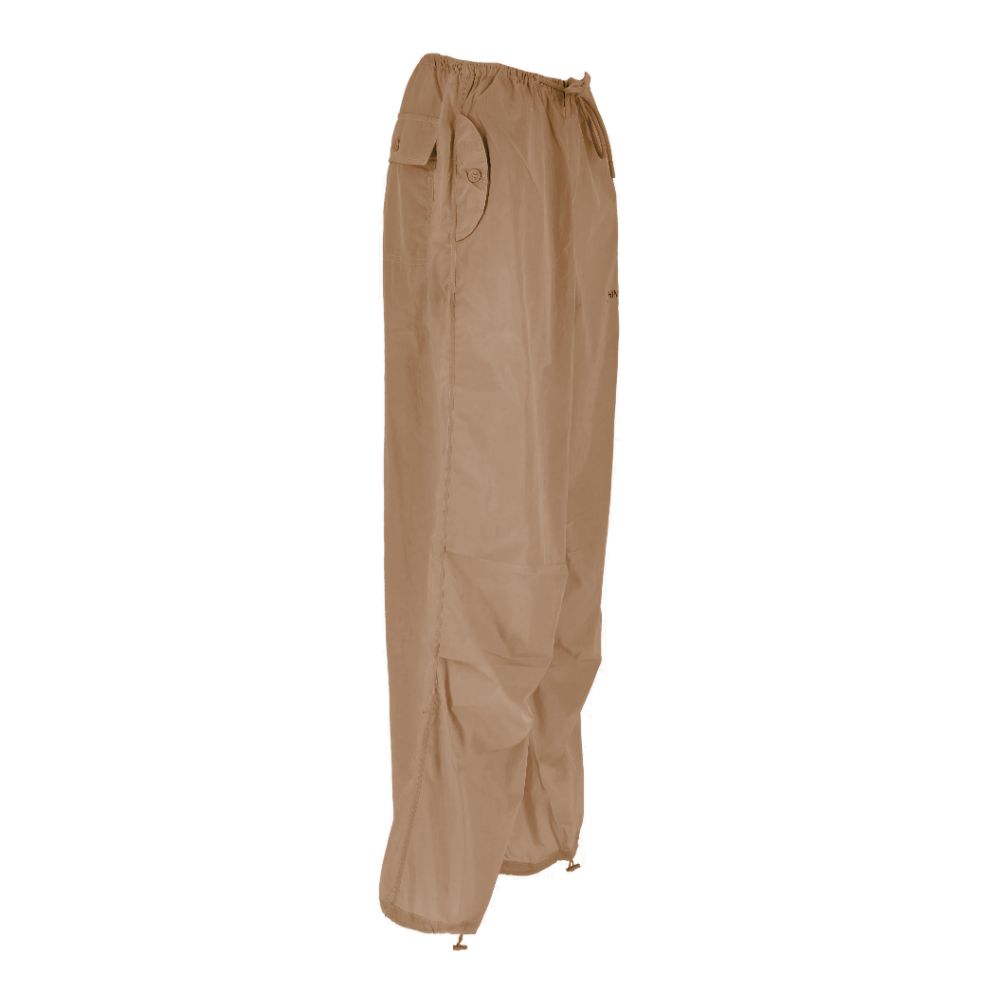Brown Nylon Jeans & Pant - ventzia
