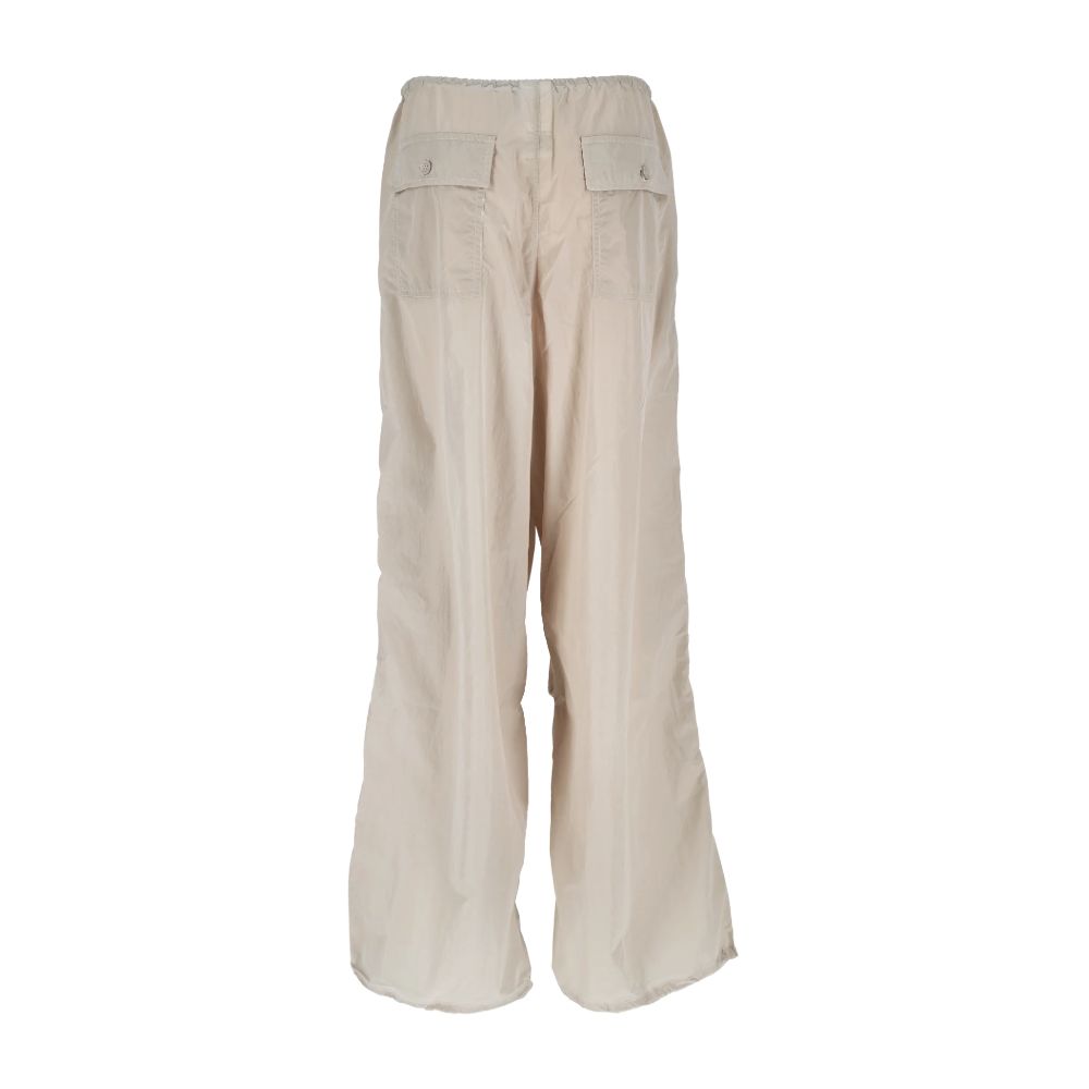 Beige Nylon Jeans & Pant - ventzia