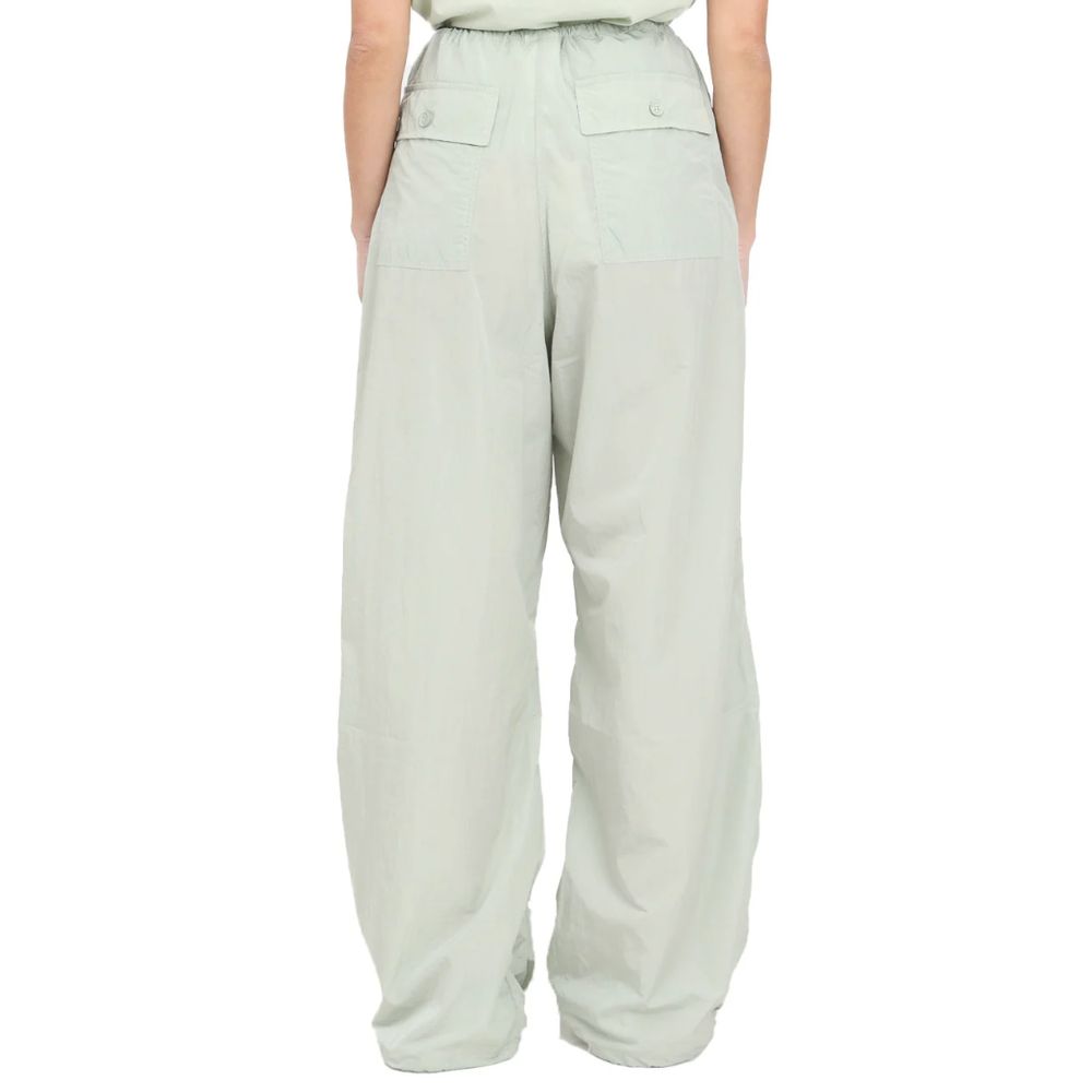 Green Nylon Jeans & Pant - ventzia