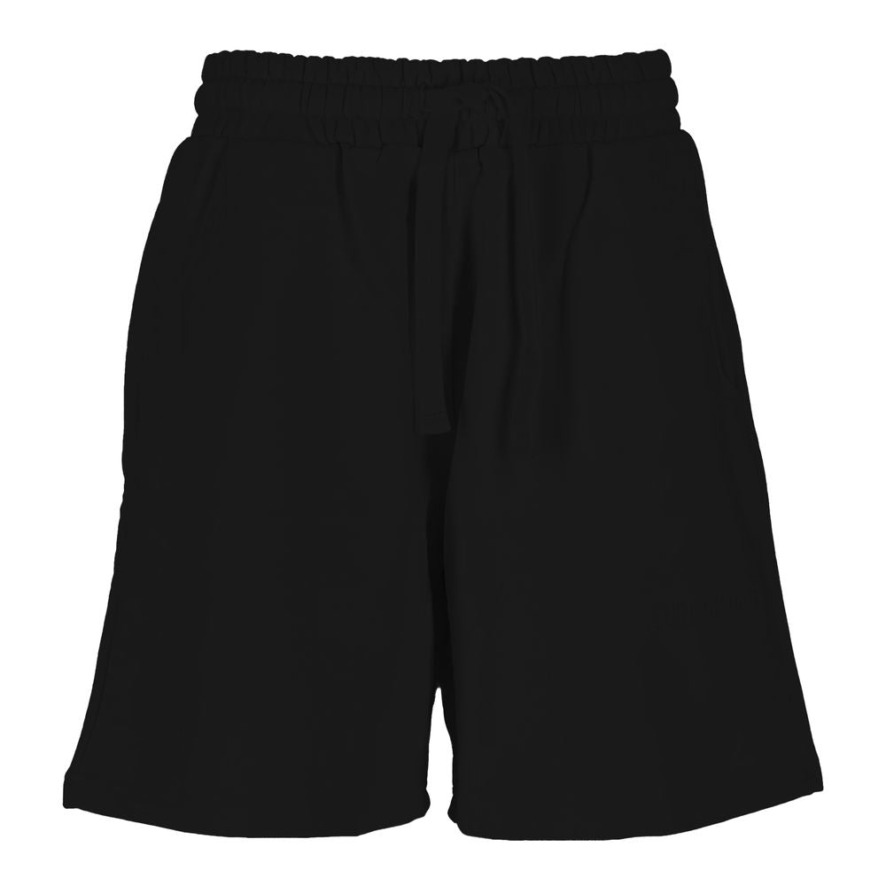 Black Cotton Short - ventzia