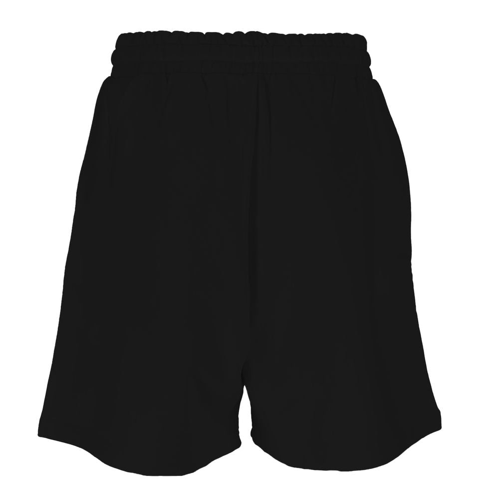 Black Cotton Short - ventzia