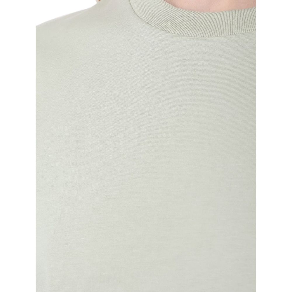 Green Cotton Tops & T-Shirt - ventzia