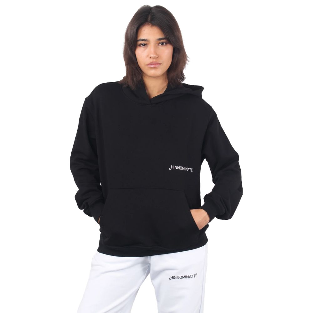Black Cotton Sweater - ventzia