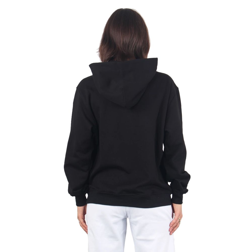 Black Cotton Sweater - ventzia