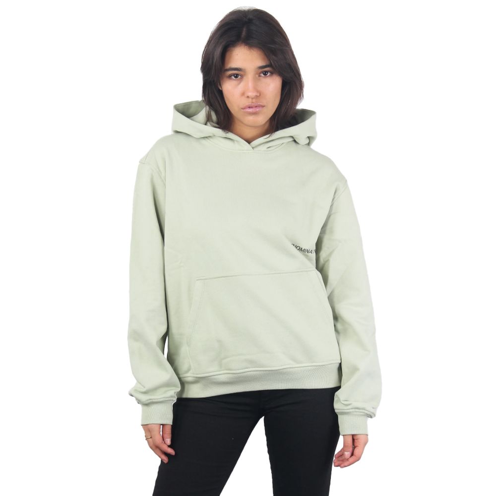 Green Cotton Sweater - ventzia