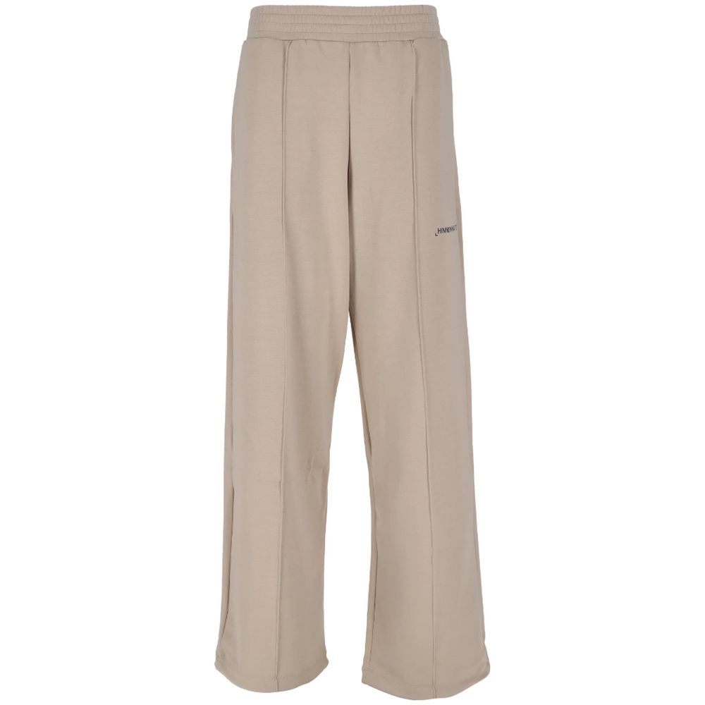 Beige Polyester Jeans & Pant - ventzia