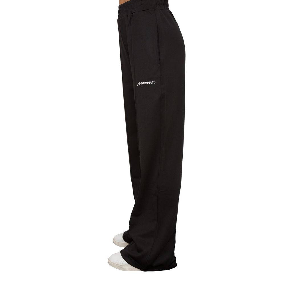 Black Polyester Jeans & Pant - ventzia
