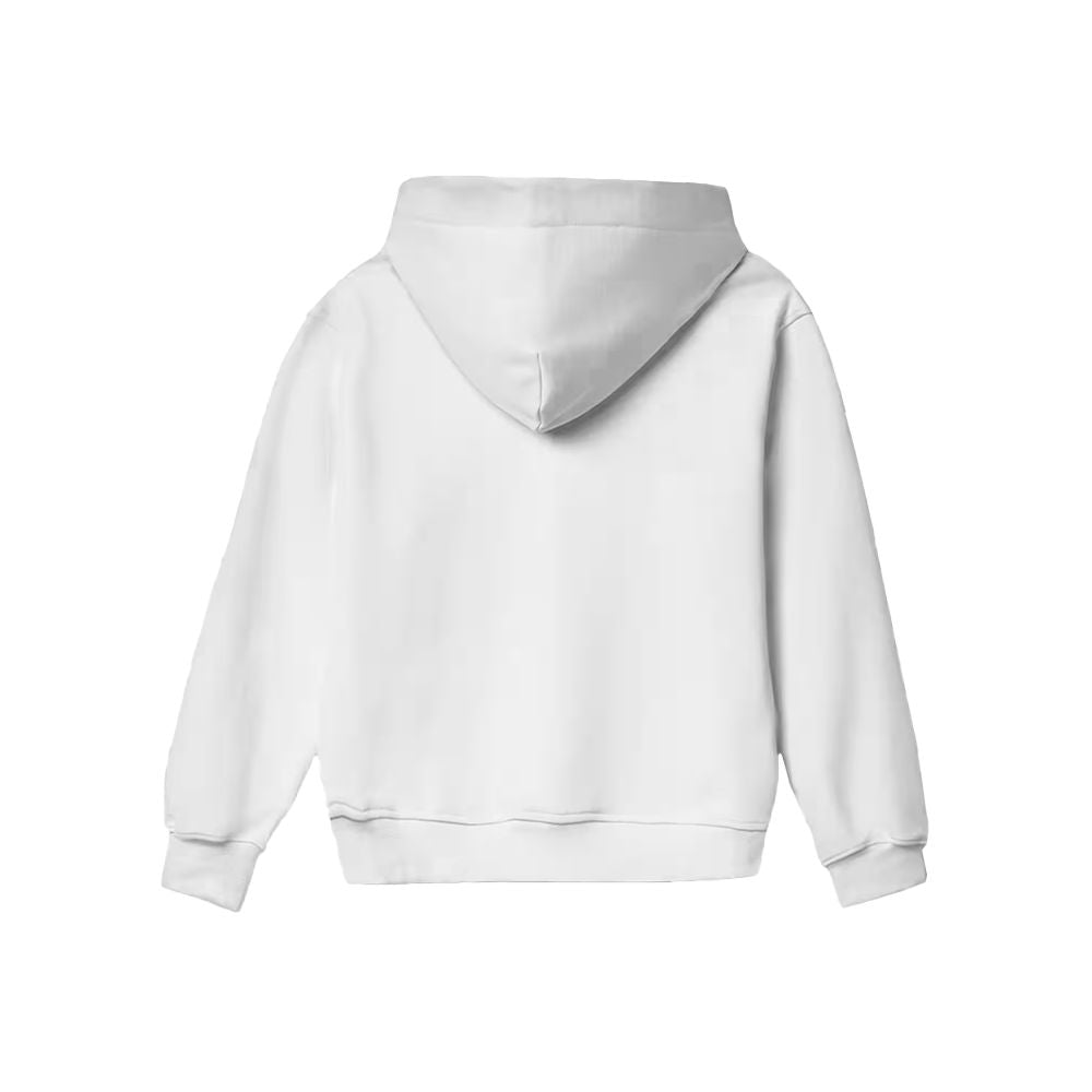 White Cotton Sweater - ventzia