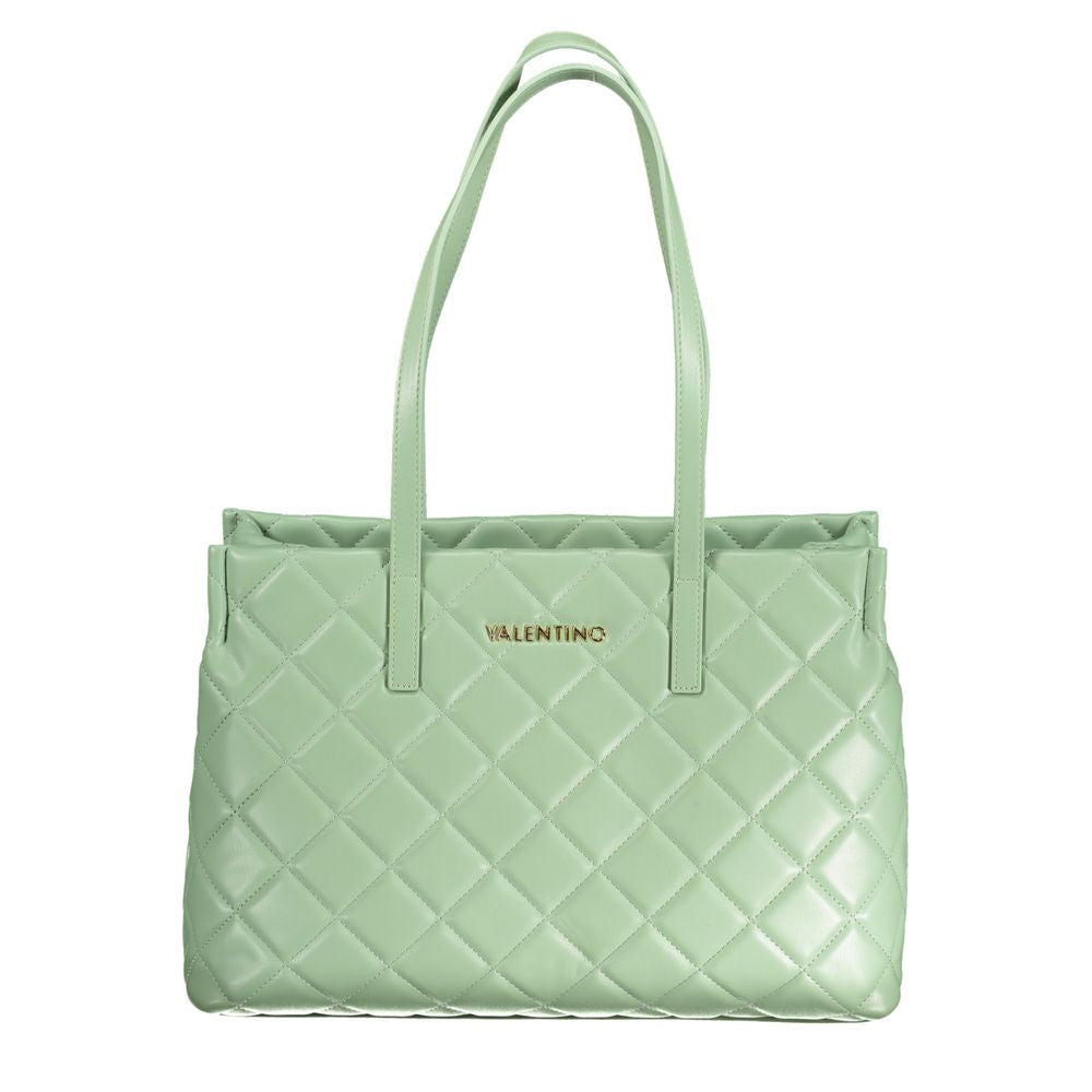 Green Polyethylene Handbag - ventzia