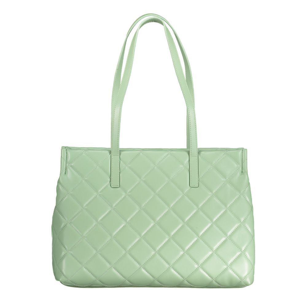Green Polyethylene Handbag - ventzia
