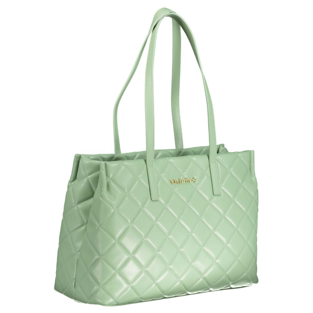 Green Polyethylene Handbag - ventzia
