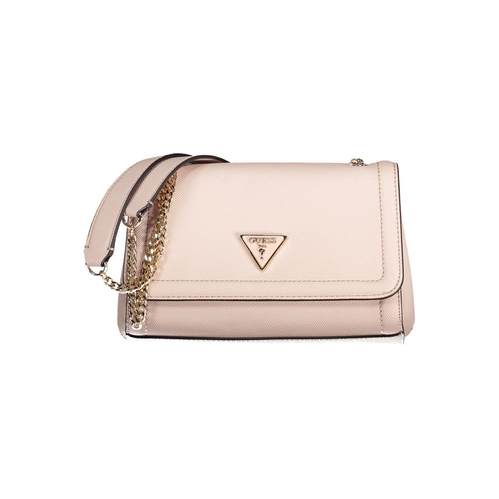 Pink Polyethylene Handbag - ventzia