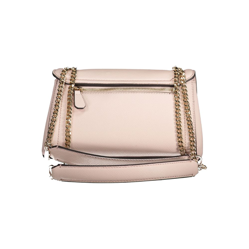 Pink Polyethylene Handbag - ventzia
