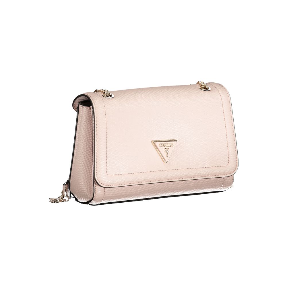 Pink Polyethylene Handbag - ventzia