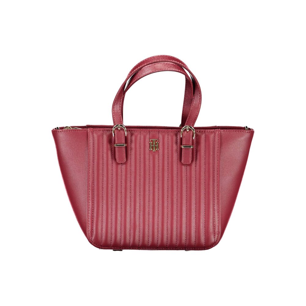 Red Polyethylene Handbag - ventzia