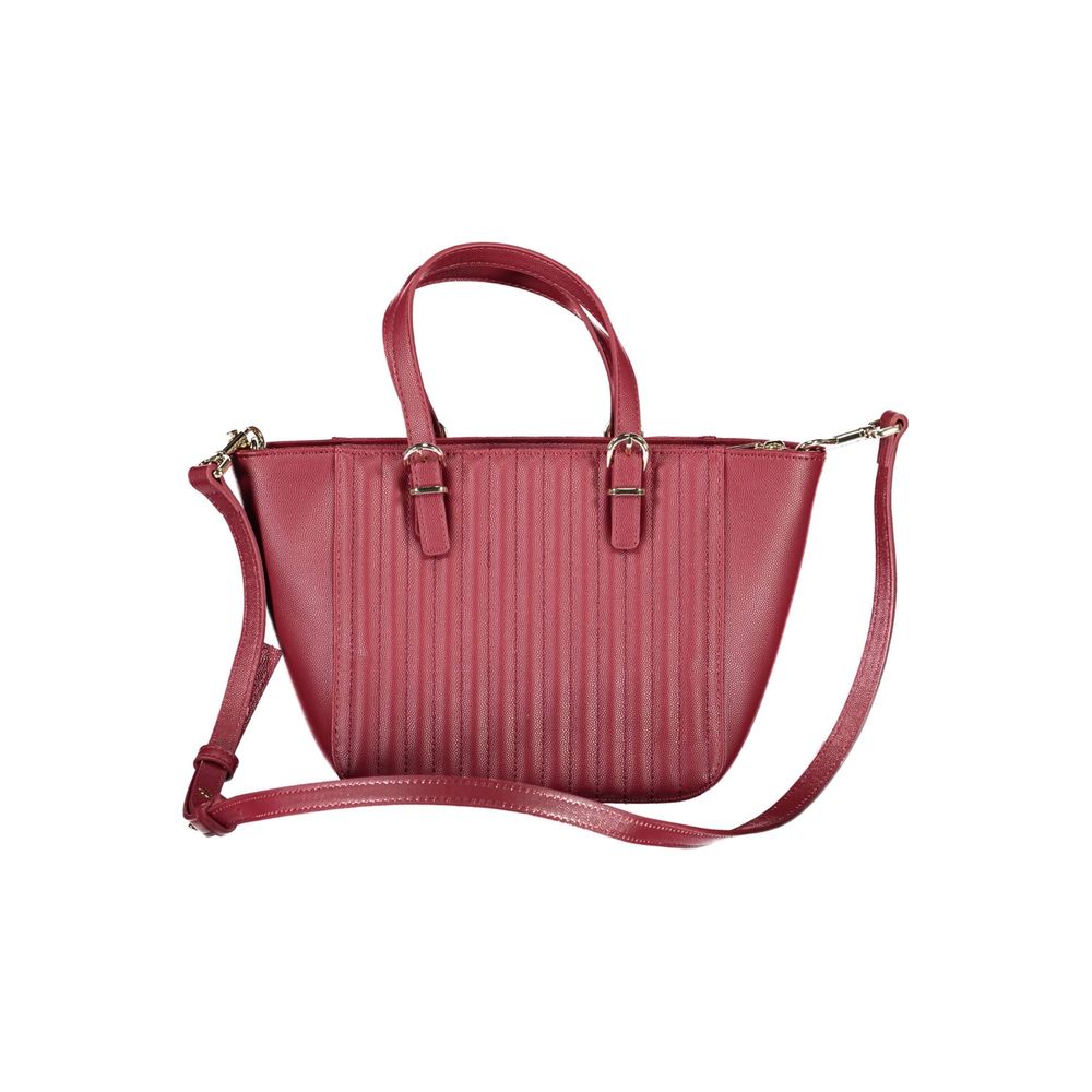 Red Polyethylene Handbag - ventzia