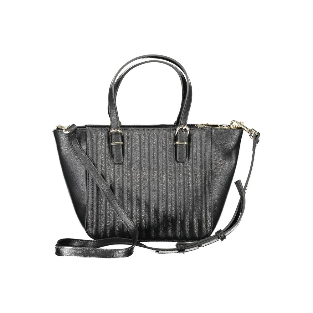 Black Polyethylene Handbag - ventzia
