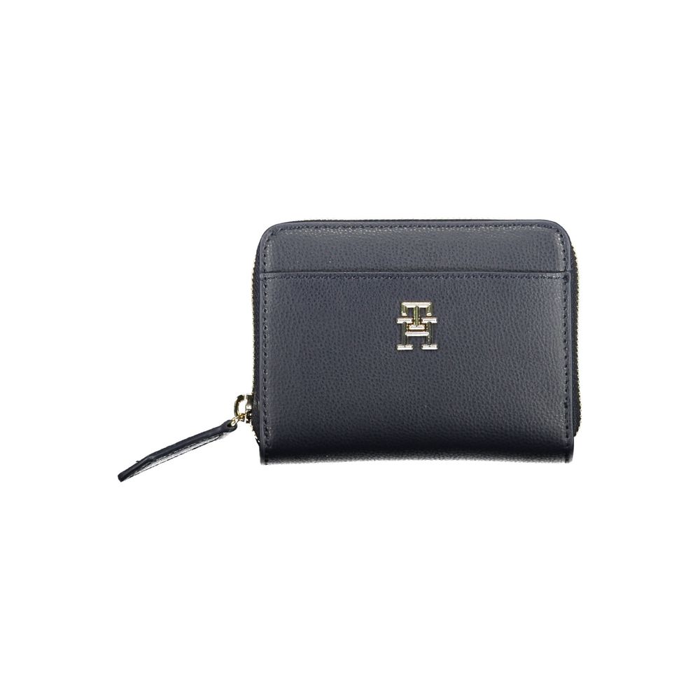 Blue Polyester Women Wallet - ventzia