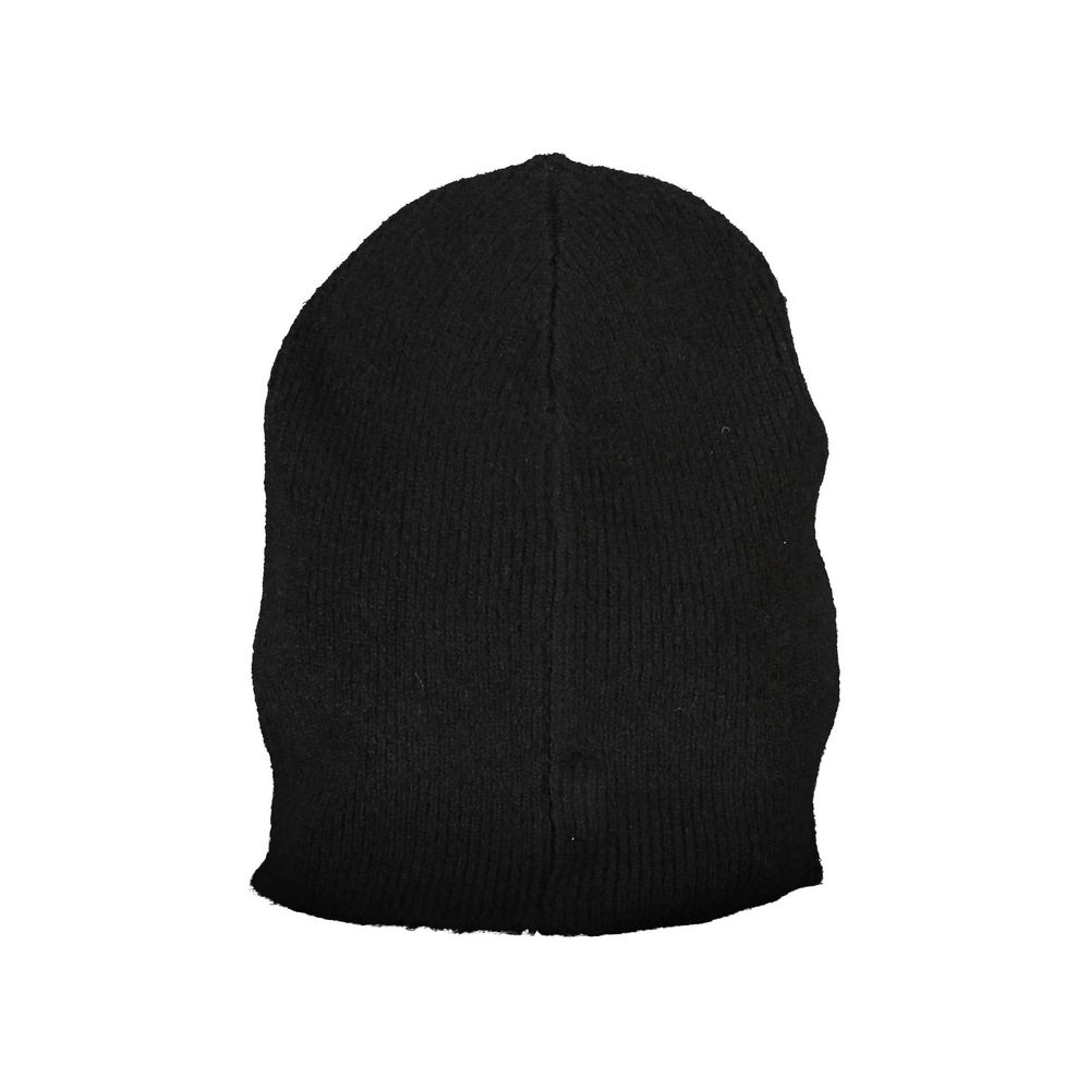 Black Polyester Scarf - ventzia